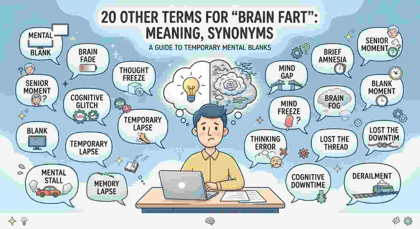 Other Terms for “Brain Fart” Meaning, Synonyms
