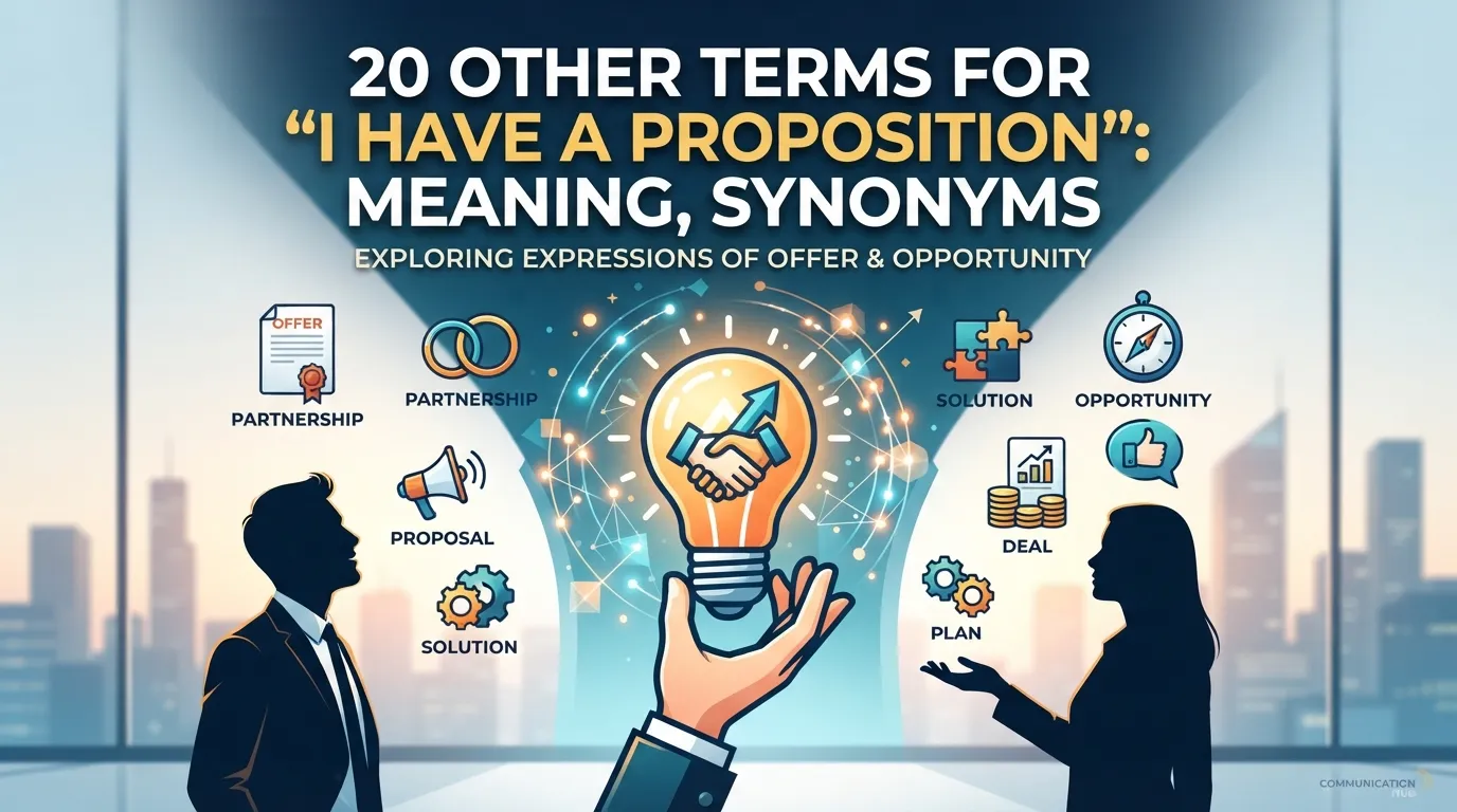 other-terms-for-i-have-a-proposition-meaning-synonyms