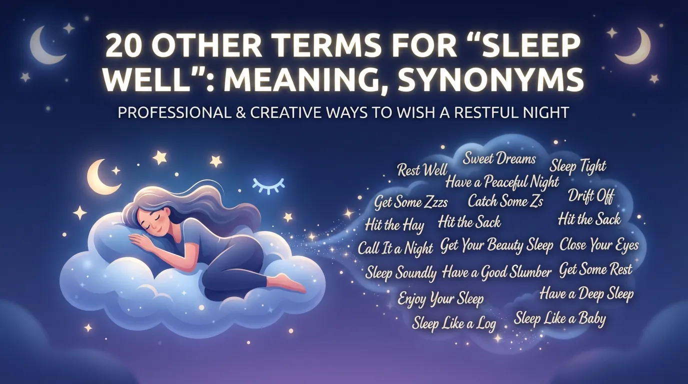 Other Terms For “Sleep Well”: Meaning, Synonyms