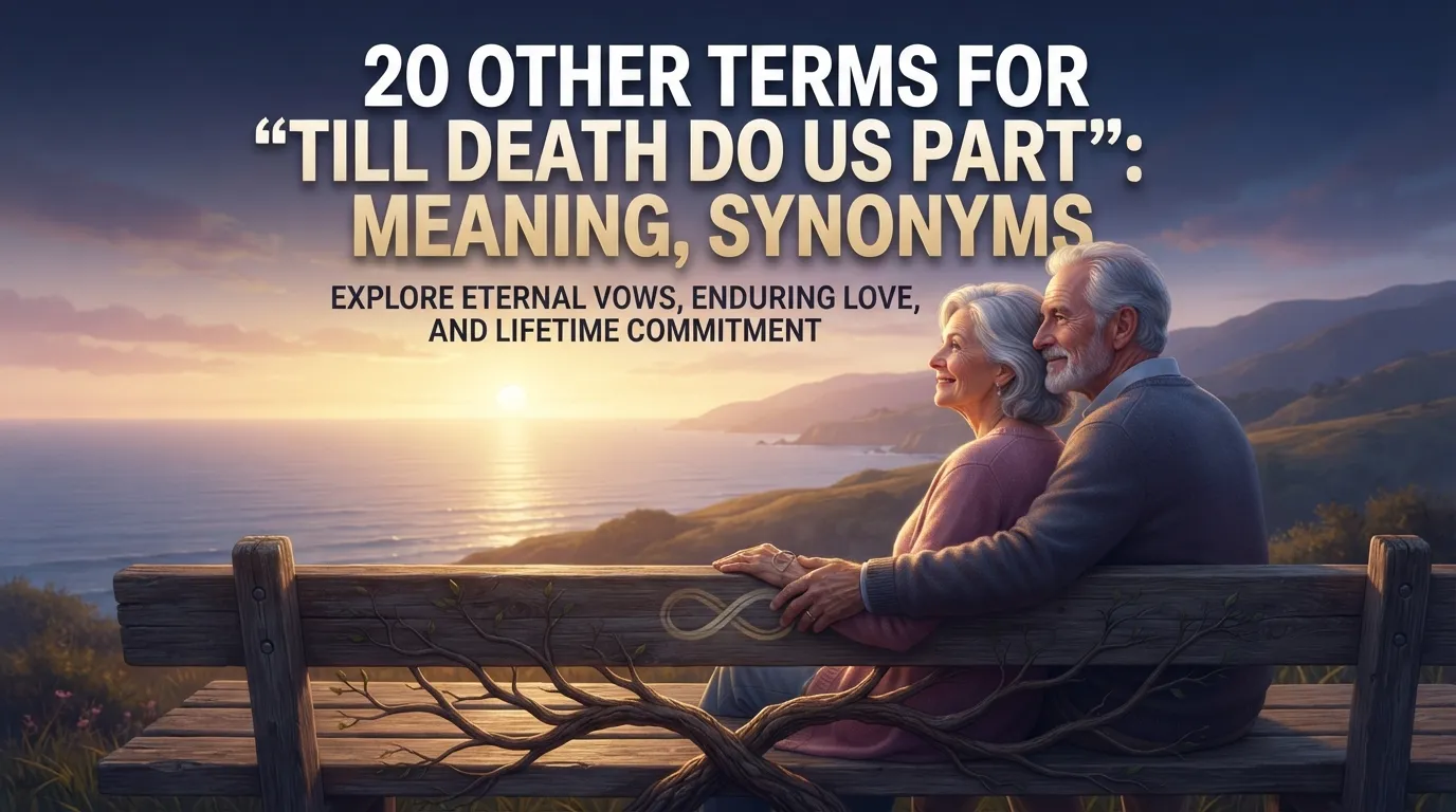 Other Terms For “Till Death Do Us Part”: Meaning, Synonyms